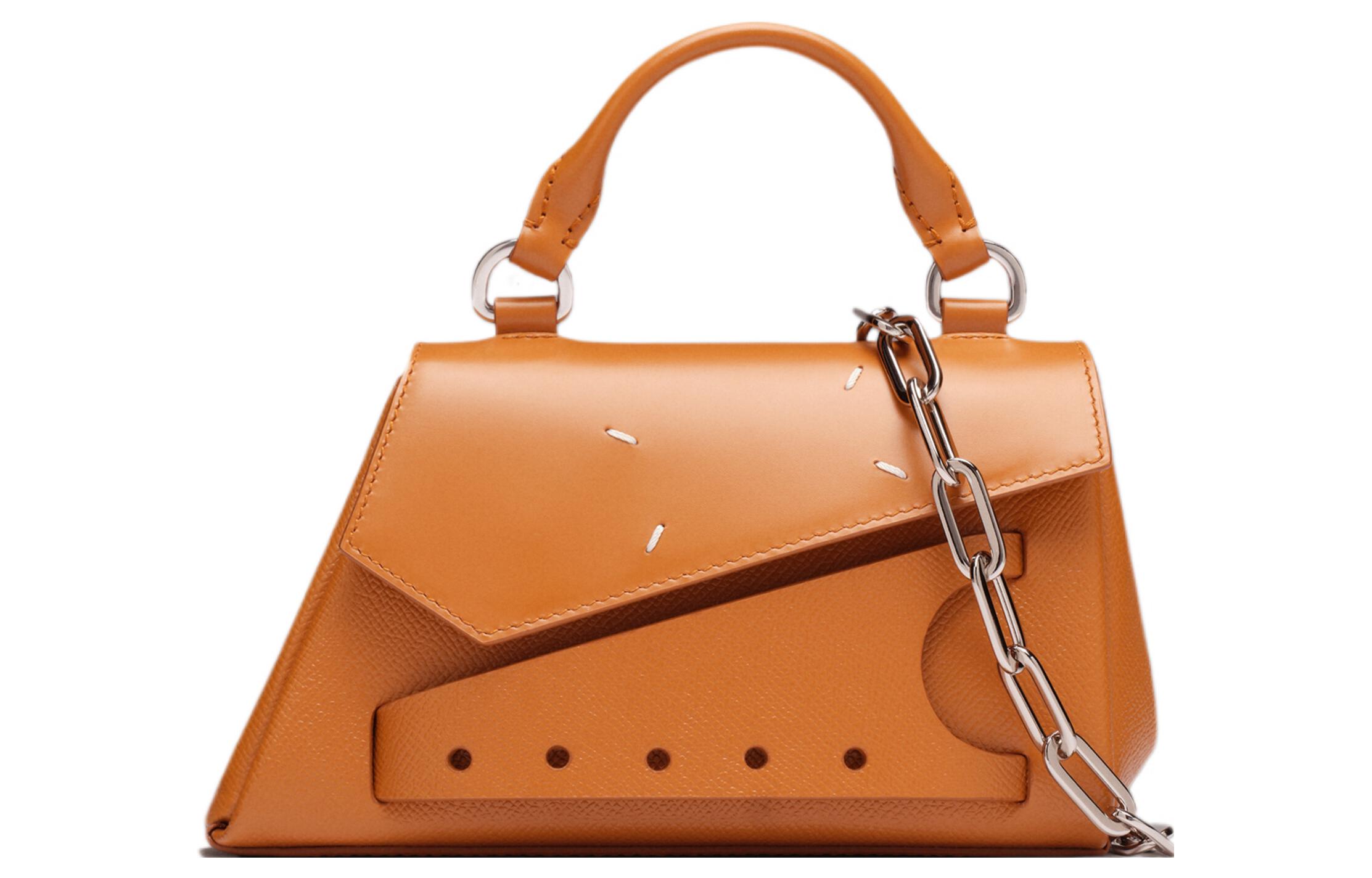 

Maison Margiela Сумка через плечо из телячьей кожи, кроссбоди, женская повседневная сумка оранжевого цвета