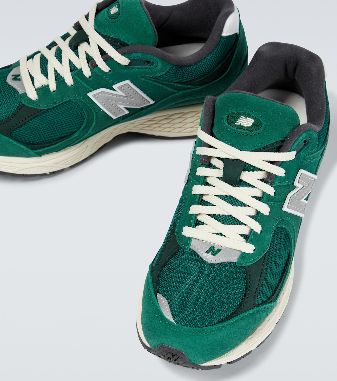 2002R Кроссовки из замши и кожи New Balance, Nightwatch Green (335) — фото 3