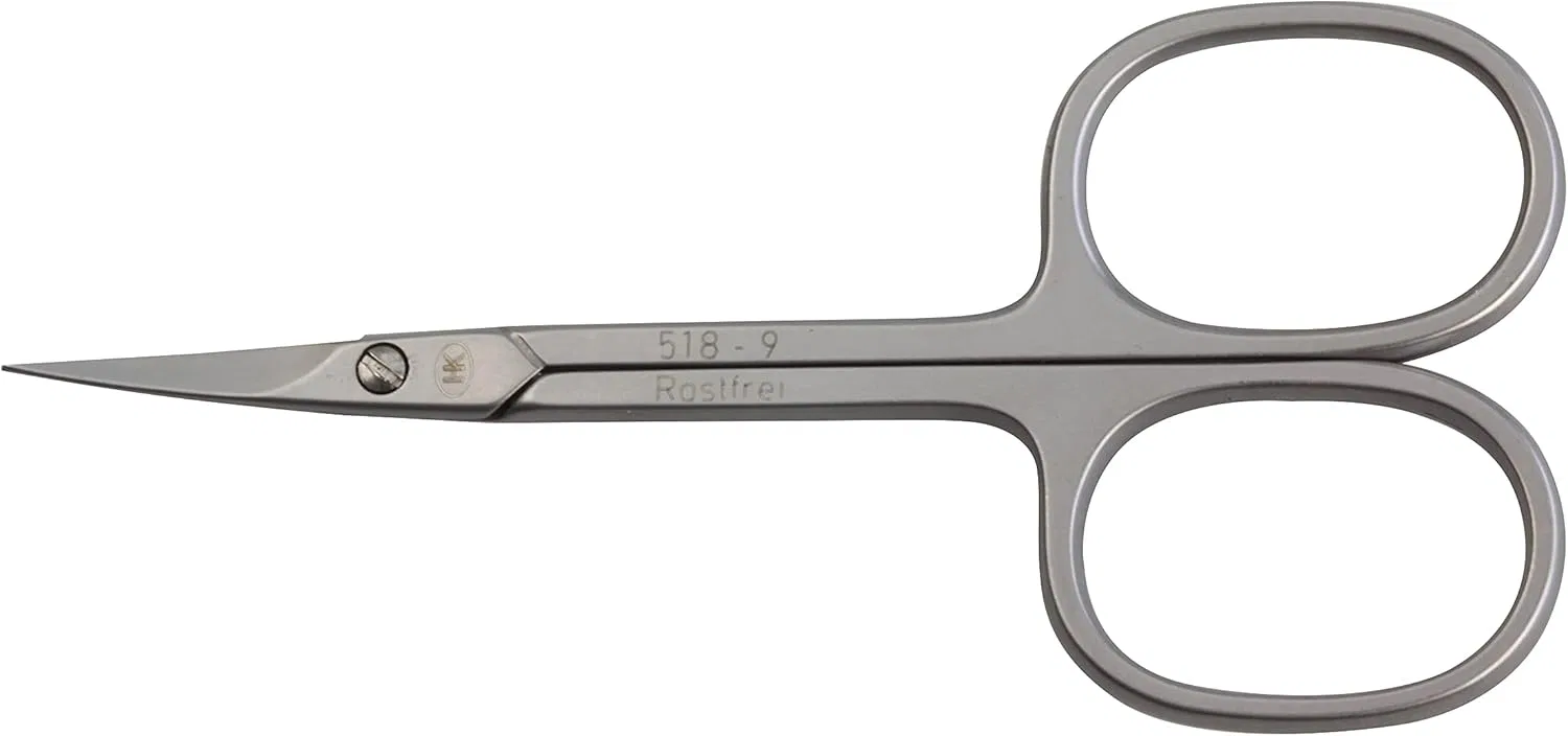 Изогнутые ножницы для кутикулы 9 см от Hans Kniebes Hk Manicure, Cuticle Scissors