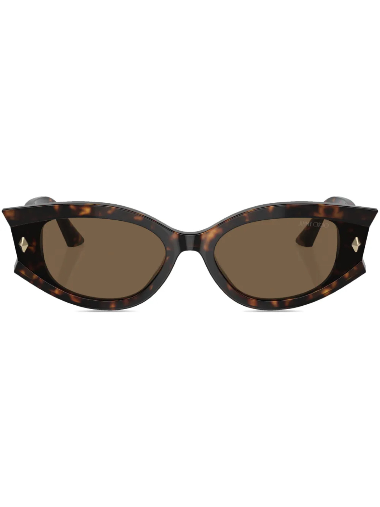 

Jimmy Choo Eyewear солнцезащитные очки Skylar, коричневый