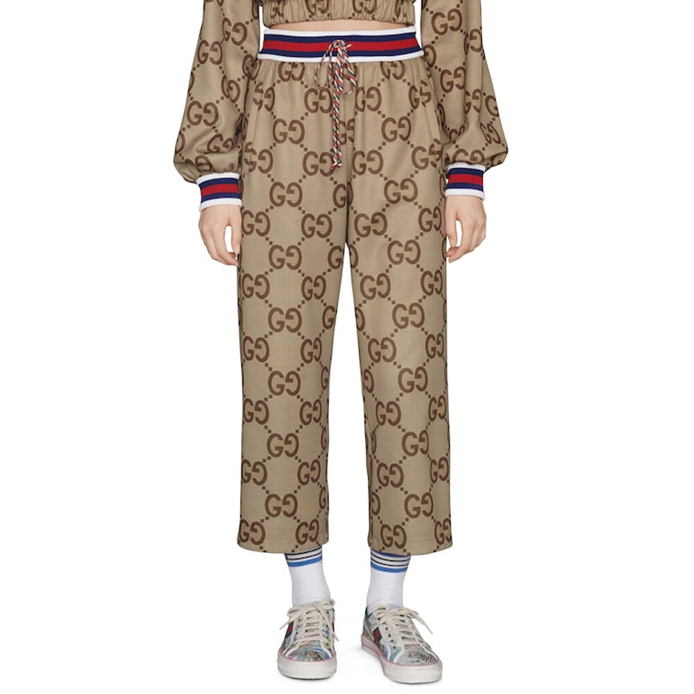 Женские спортивные штаны GUCCI, Премиальный стиль, Camel — фото 3