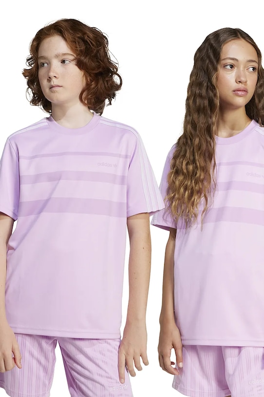 

Детская футболка Adidas Originals, фиолетовый