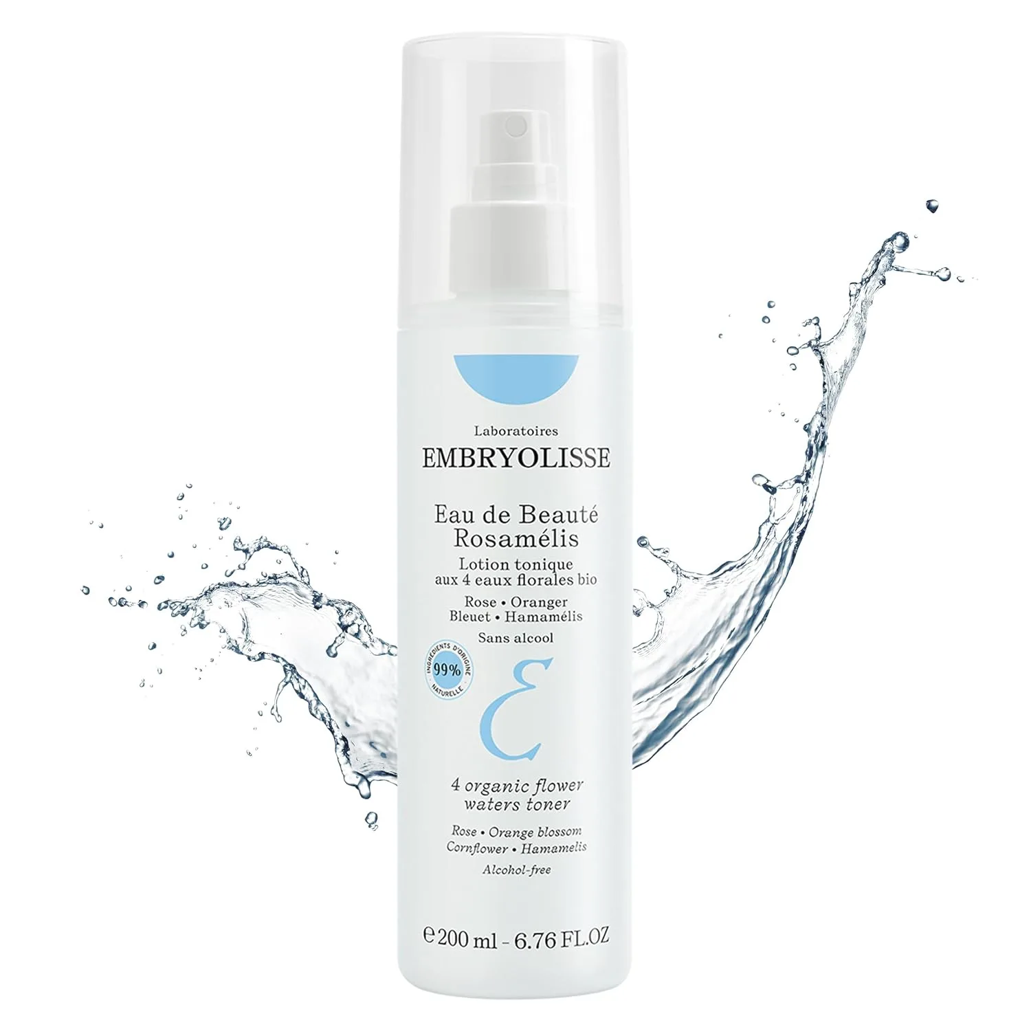 Тоник Embryolisse — Eau de Beaute Rosamelis. Питательный цветочный для всех типов кожи, с органической