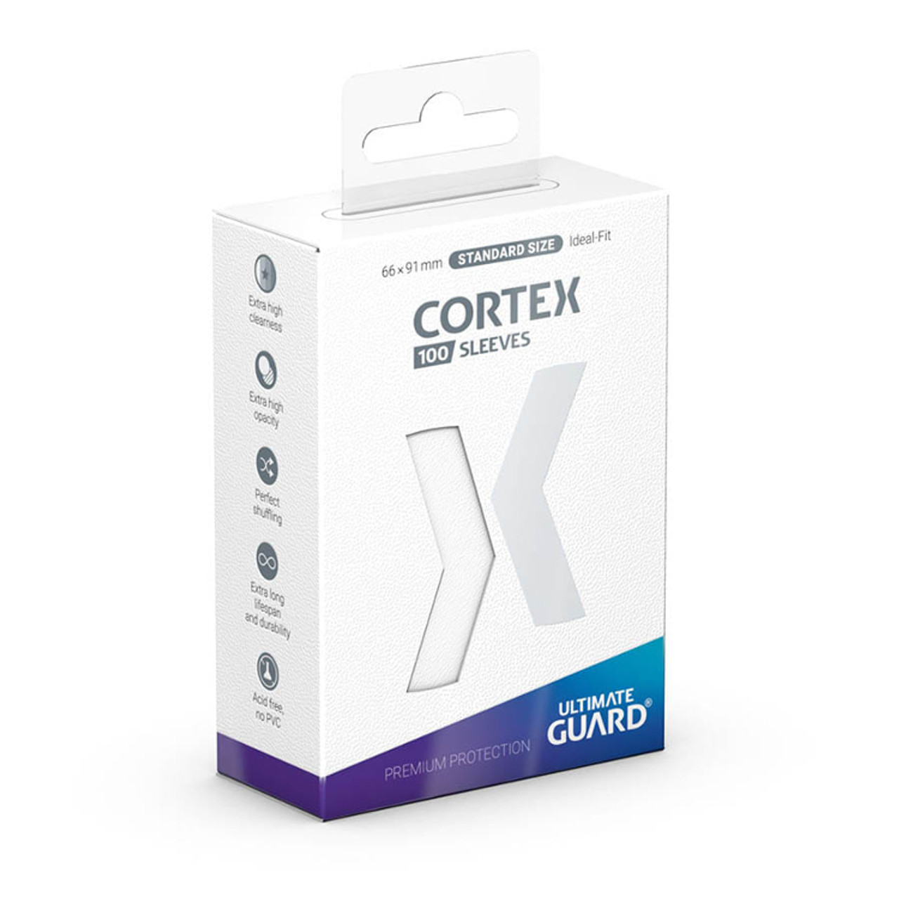 

Аксессуары Ultimate Guard: Cortex - Matte White Standard Size Card Sleeves (100)