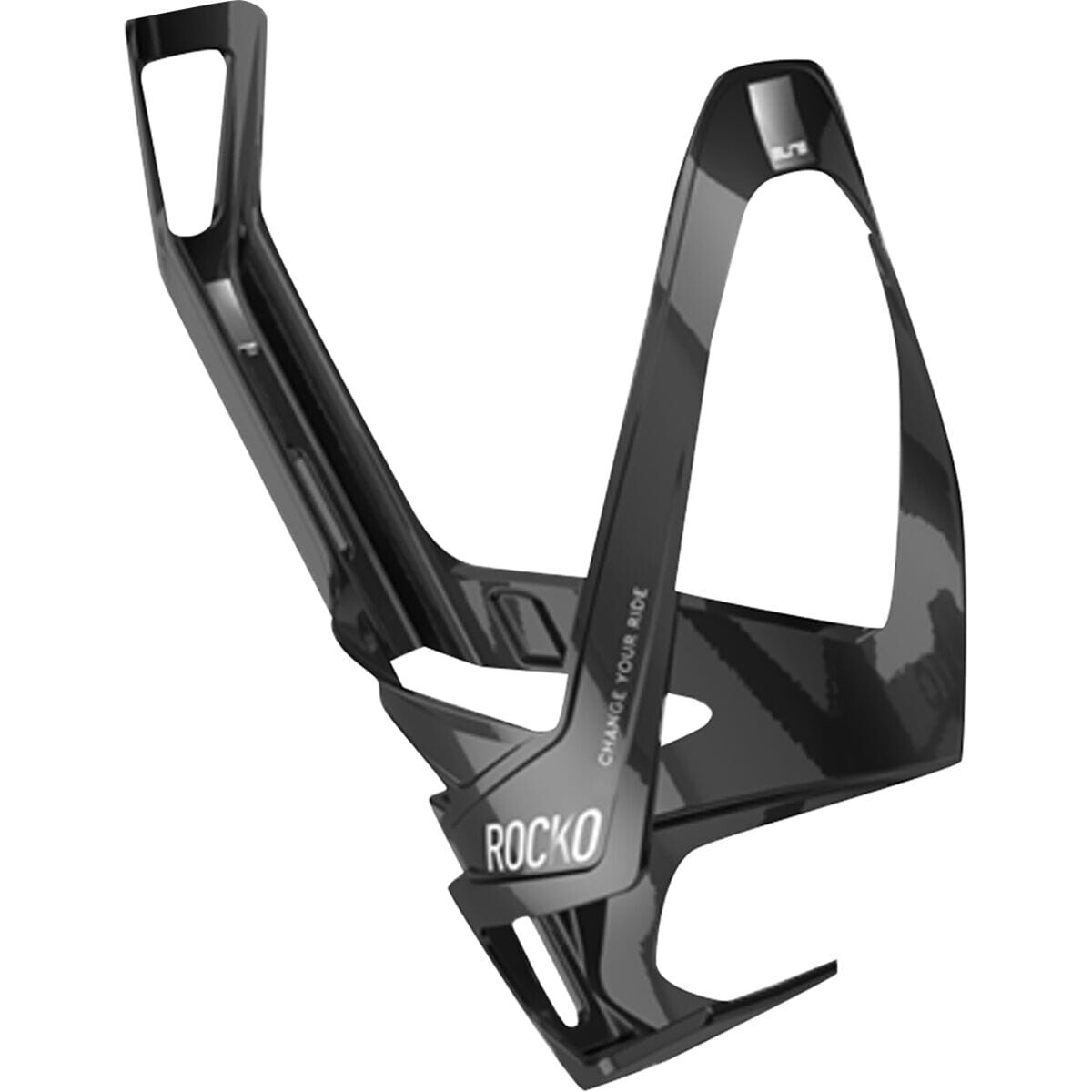 

Карбоновый флягодержатель rocko Elite, цвет gloss black/white