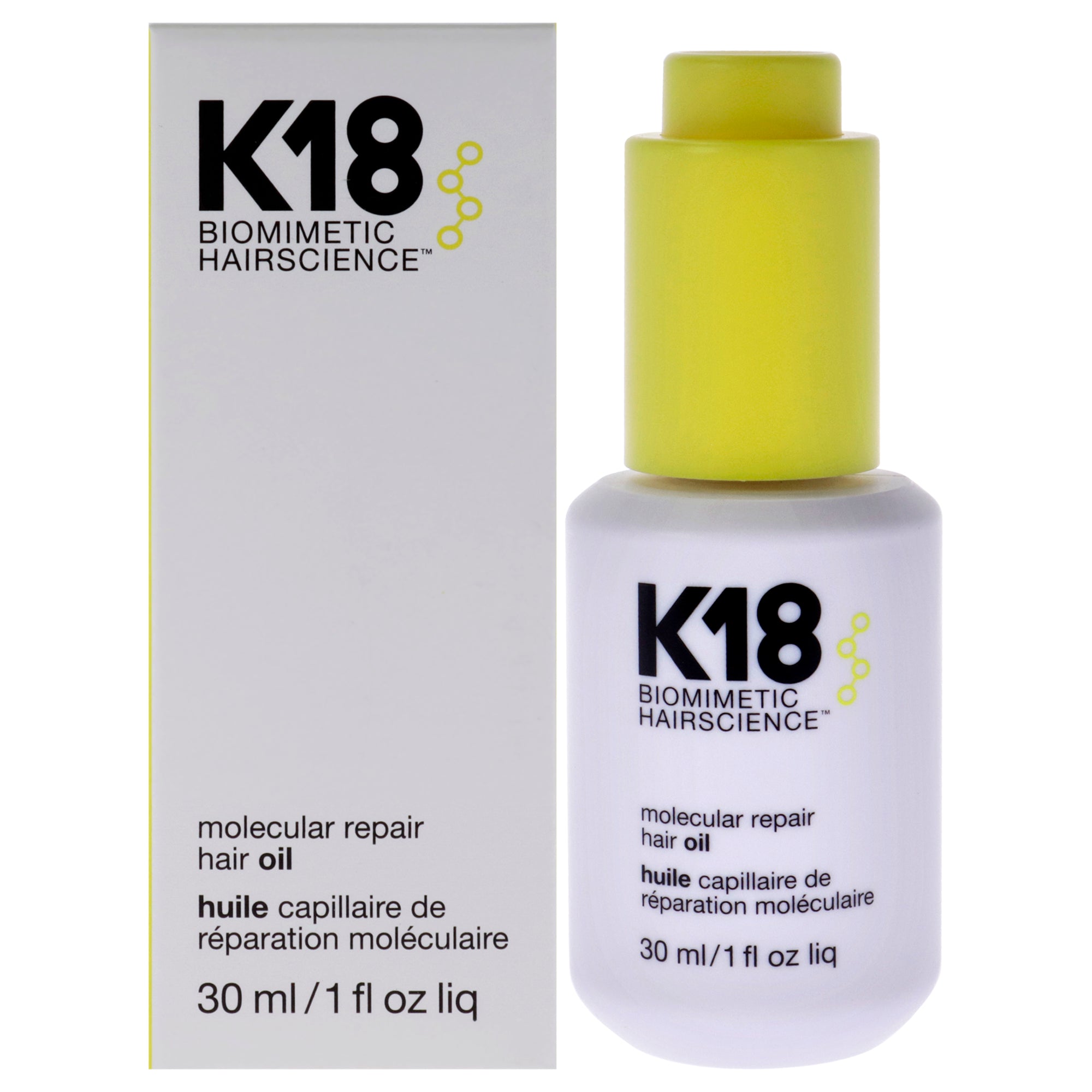 

Масло для восстановления волос K18 Hair Molecular Repair для женщин, 30 мл, 1 унция