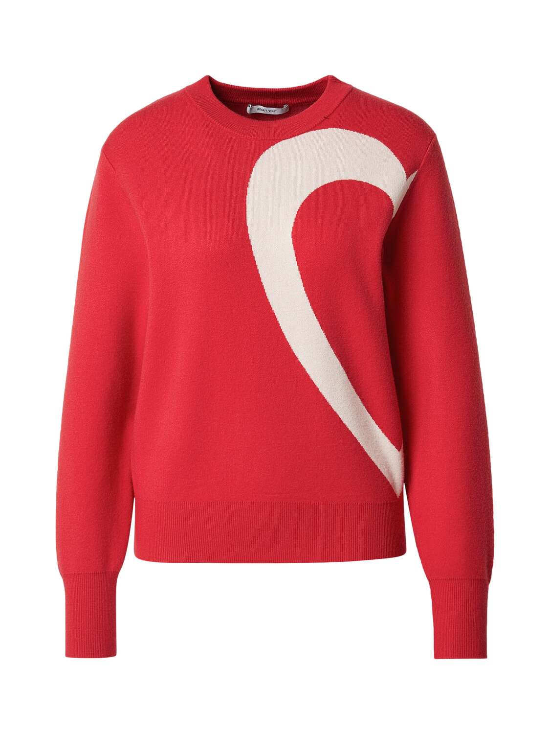

ABOUT YOU Свитер 'Hailey' в красном цвете