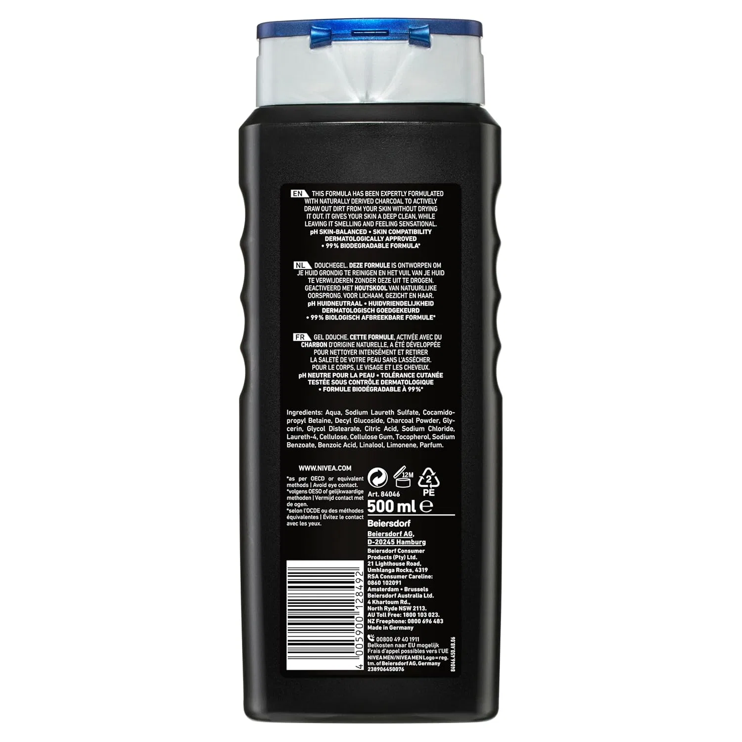 Мужской гель для душа Nivea Active Clean Nivea — фото 2