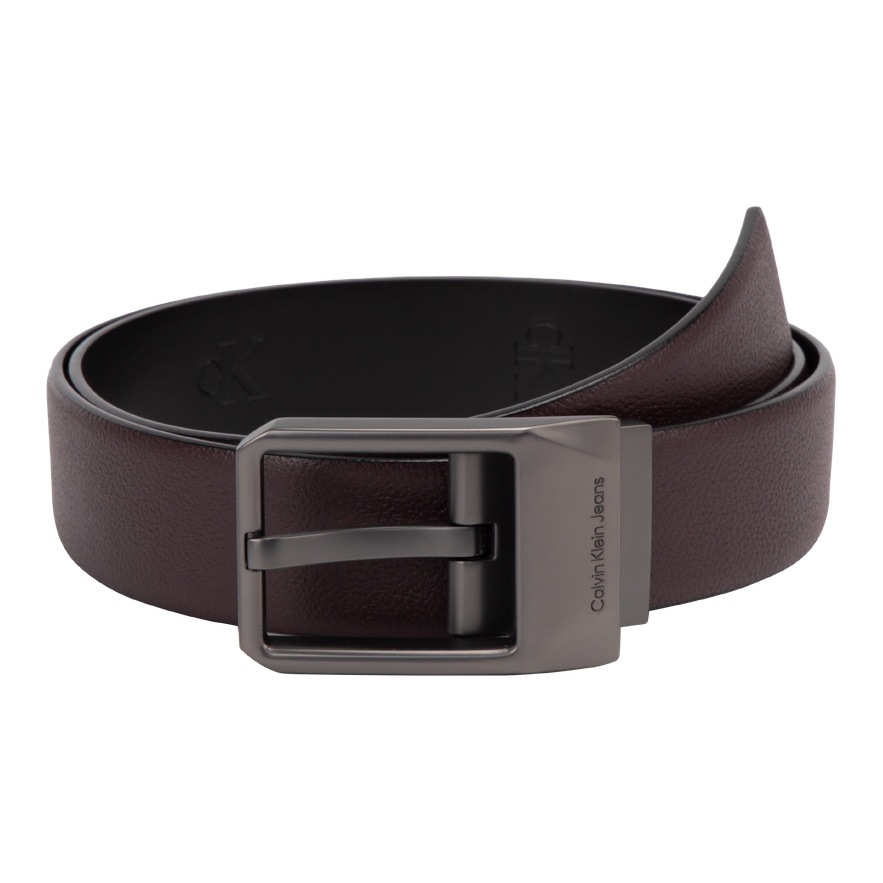 

Кожаные ремни Cow Leather для мужчин Calvin Klein, коричневый