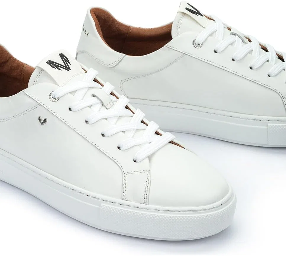 Кроссовки MARTINELLI Herren Deportivos En Piel Hastings para Caballero Color Blanco, White — фото 4