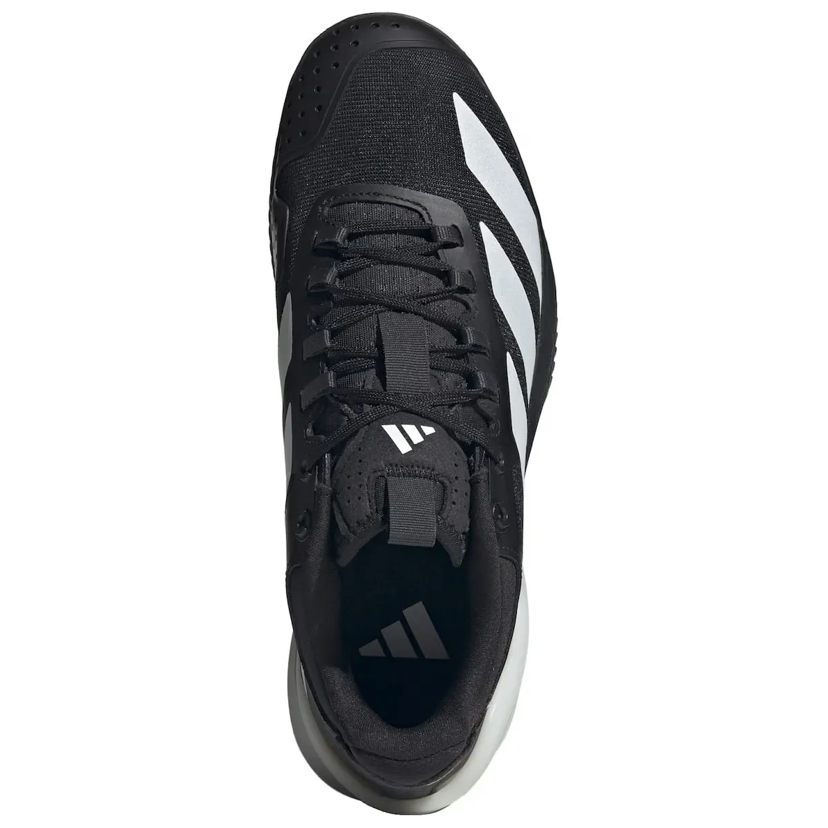 Adidas ADIZERO CYBERSONIC 2 CL Мужские теннисные туфли, черный — фото 4