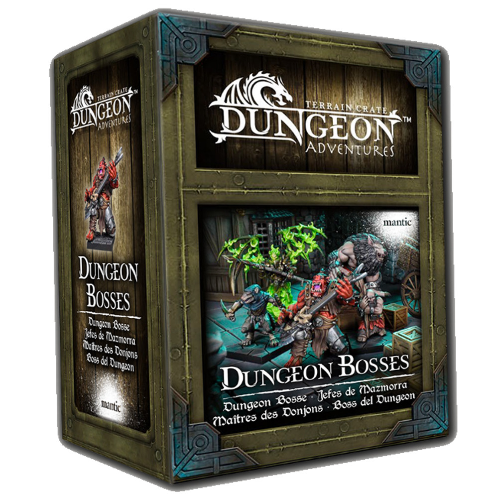 

Аксессуары Mantic Games Terrain Crate: Dungeon Adventures - Dungeon Bosses