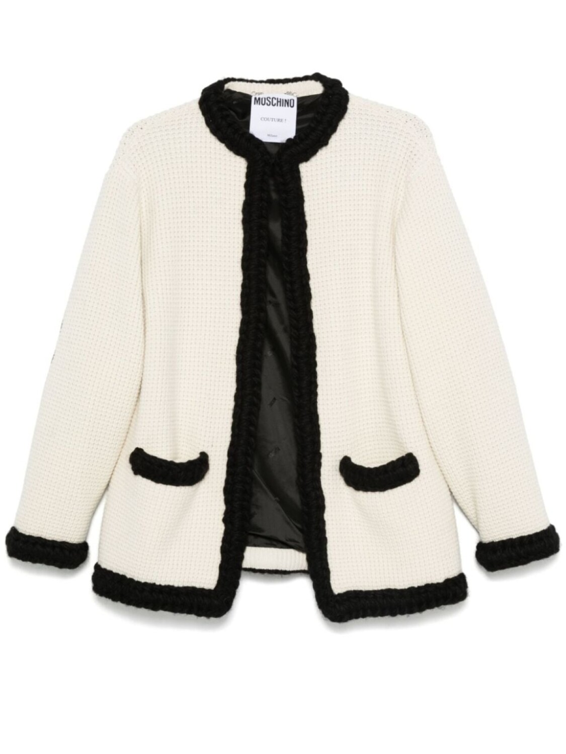 

Куртка с контрастными вставками Moschino, белый