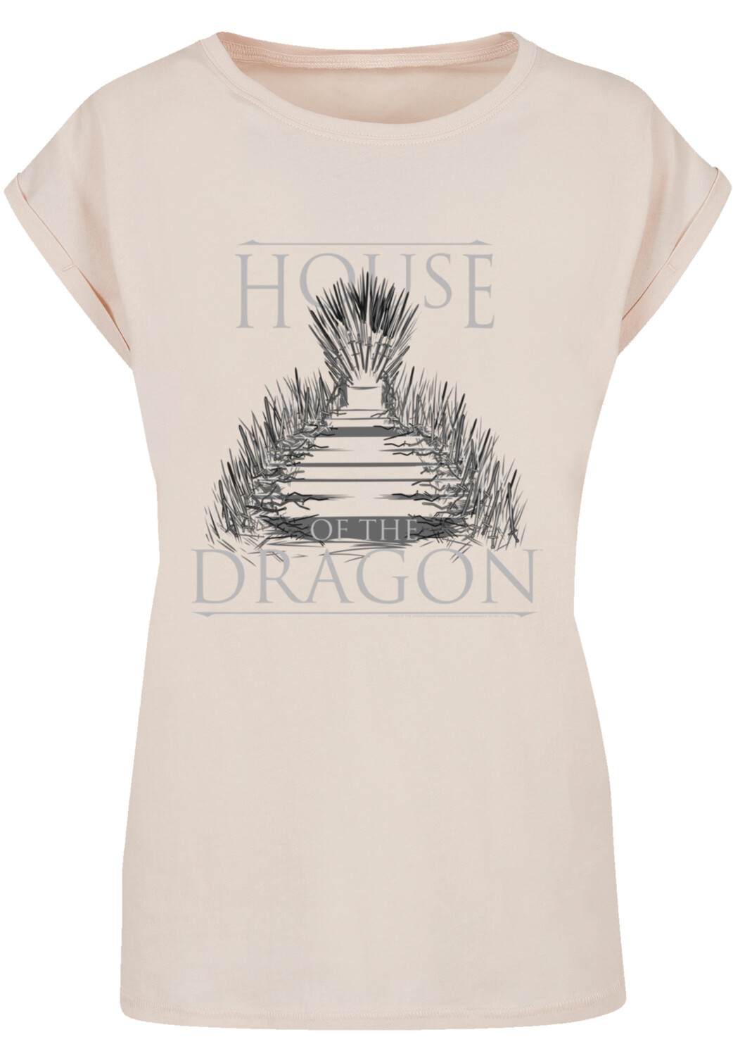 

Футболка F4NT4STIC House Of The Dragon Throne, белый