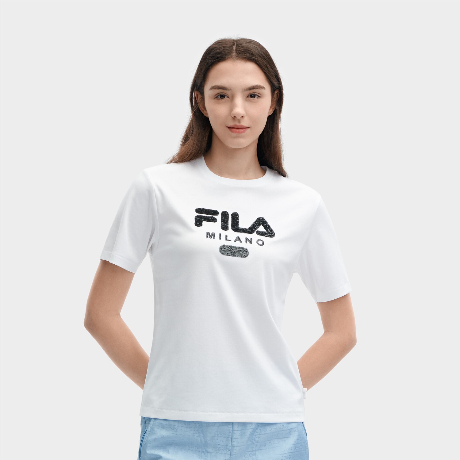 

Футболка женская белая Fila