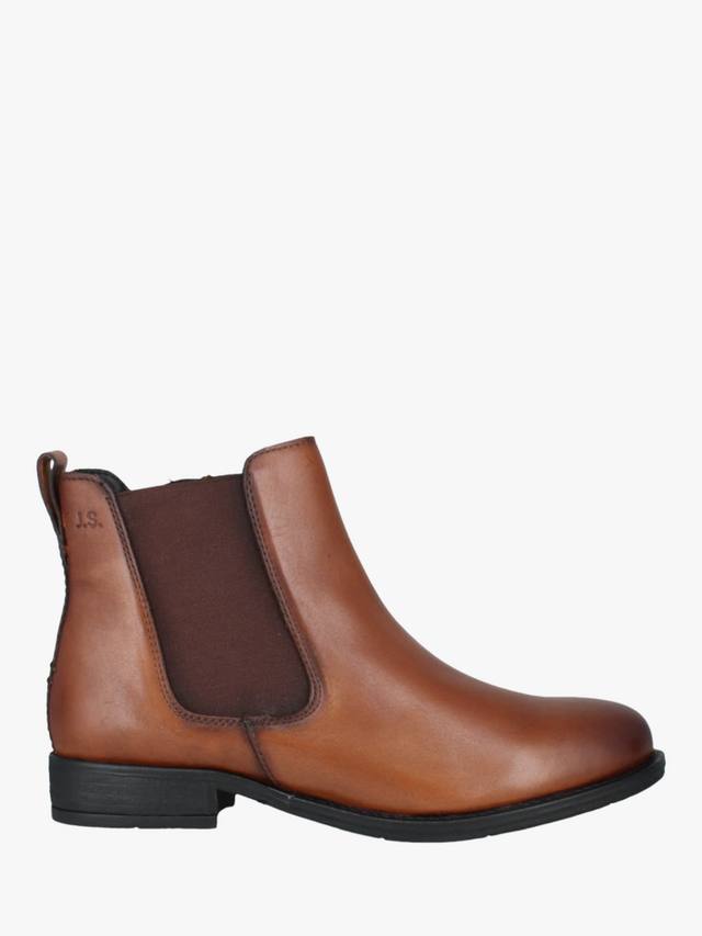Кожаные челси-ботинки Simona 03 Josef Seibel, Cognac