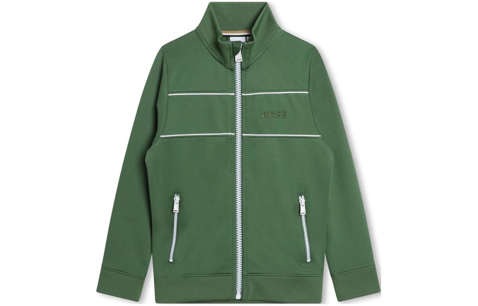 

Детская зеленая куртка HUGO BOSS