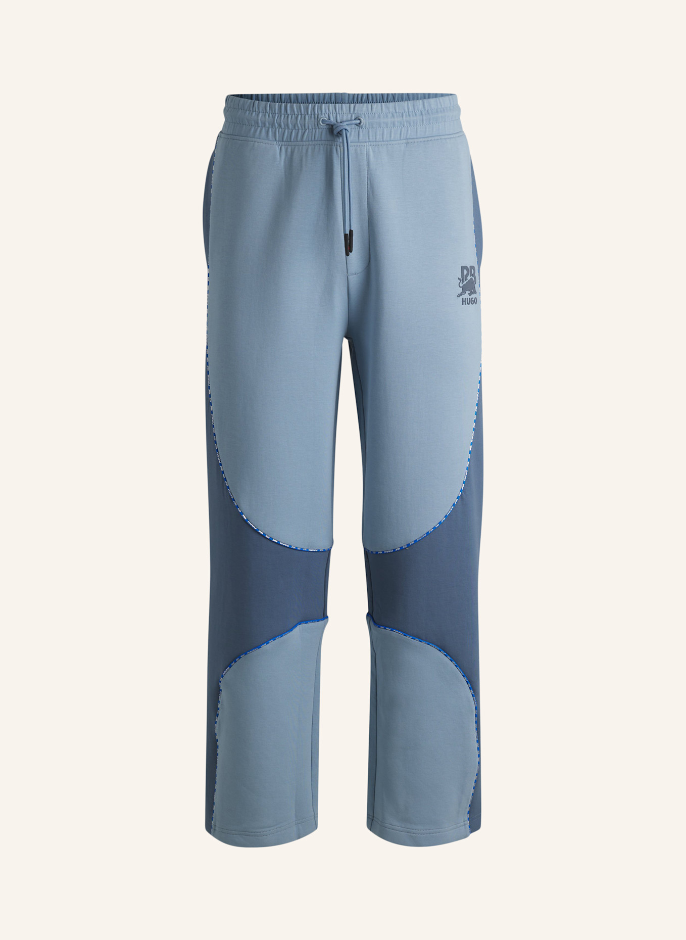 

Повседневные брюки dinodie_rb oversize fit Hugo, синий