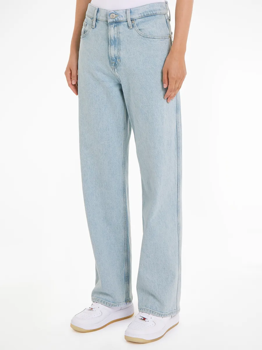 

Широкие джинсы Tommy Jeans "BETSY MD LS CG4136", с пятью карманами, джинсовый