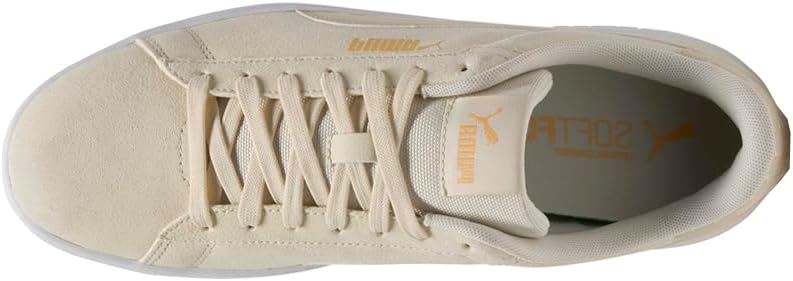Мужские кроссовки PUMA Smash 3.0 Geometric на шнуровке, повседневные - белые — фото 4
