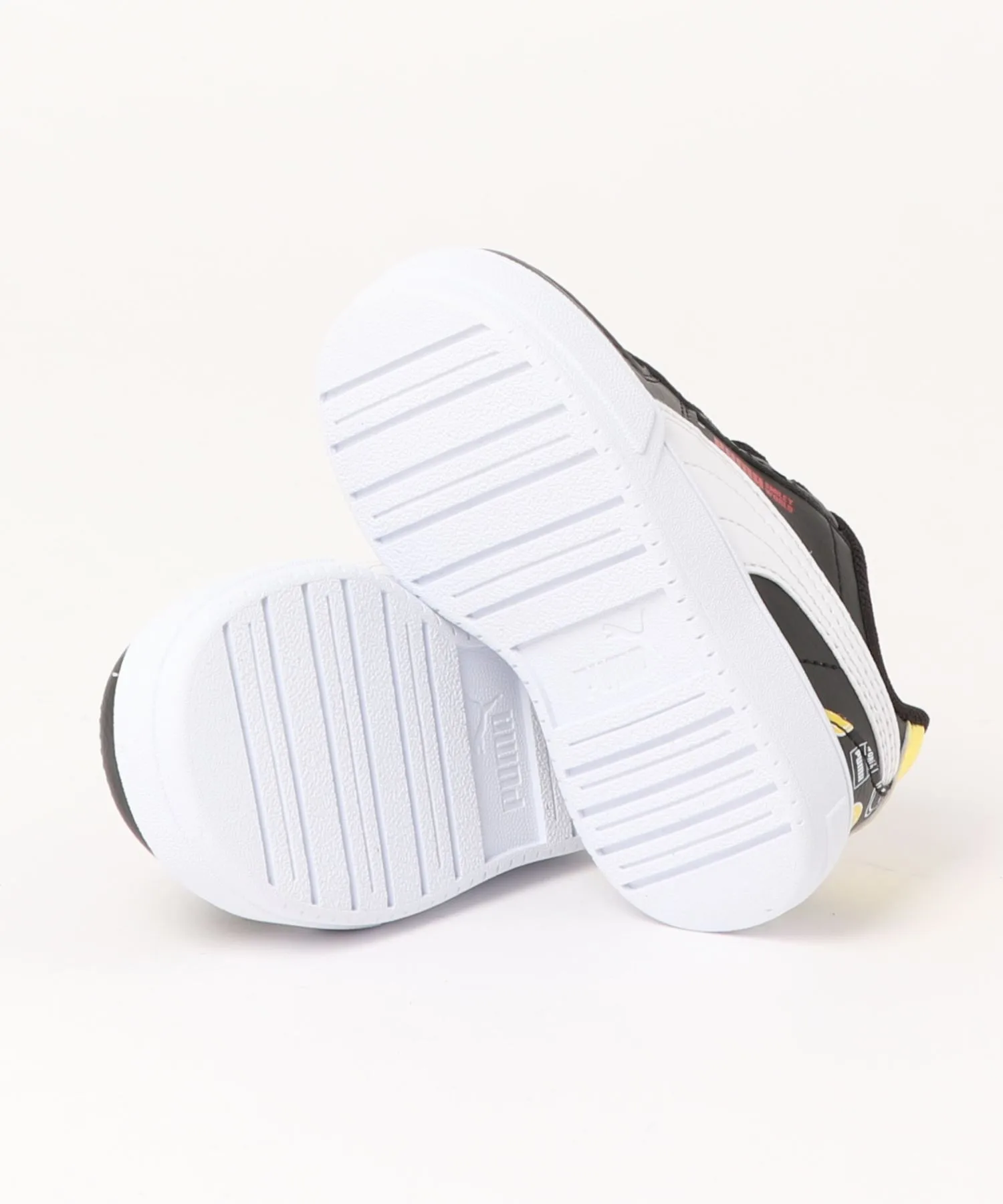 Детские кроссовки PUMA SMILY WORLD AC черно-белые — фото 3