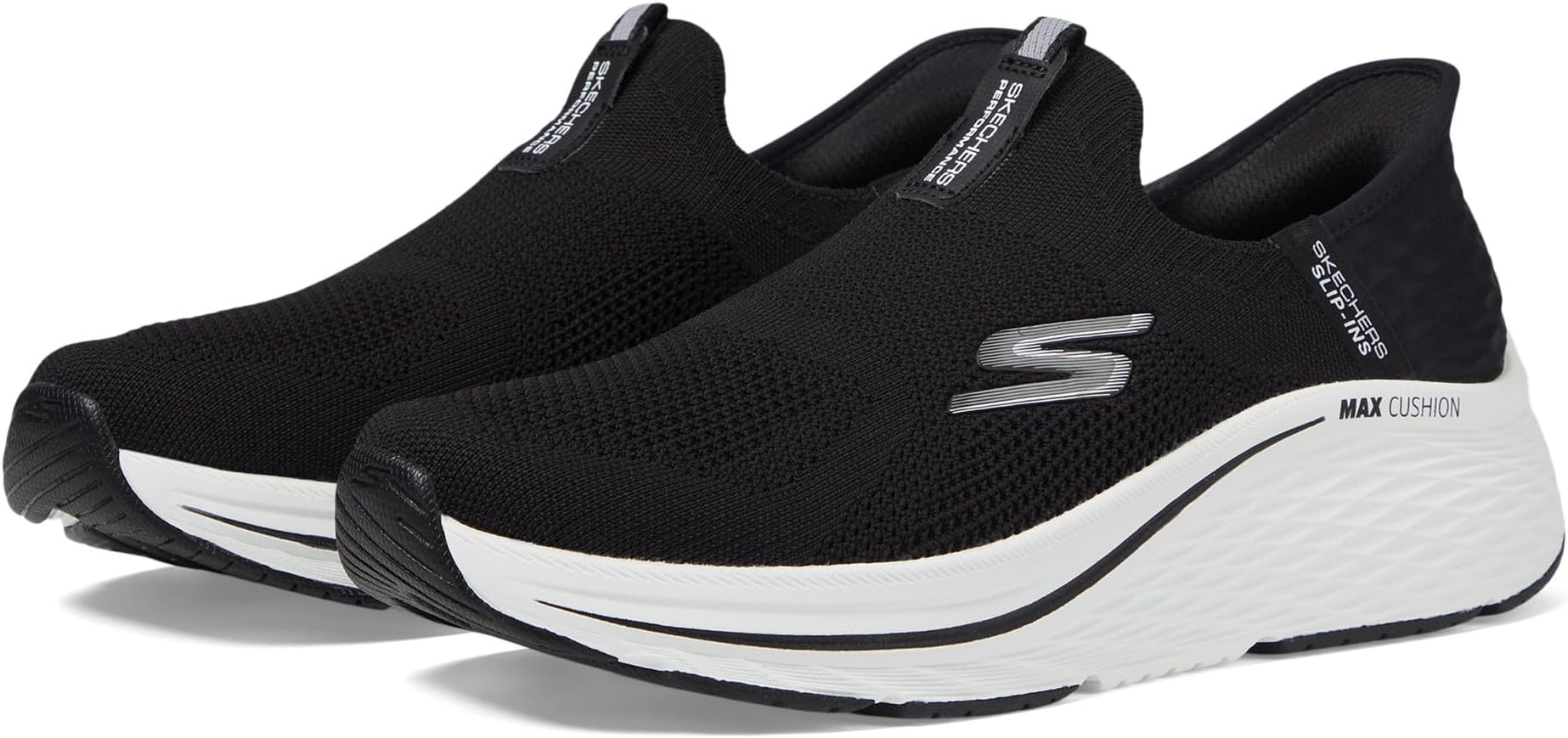 

Кроссовки Max Cushioning Elite 2.0 Eternal Hands Free Slip-Ins SKECHERS, цвет Black/White, Черный, Кроссовки Max Cushioning Elite 2.0 Eternal Hands Free Slip-Ins SKECHERS, цвет Black/White