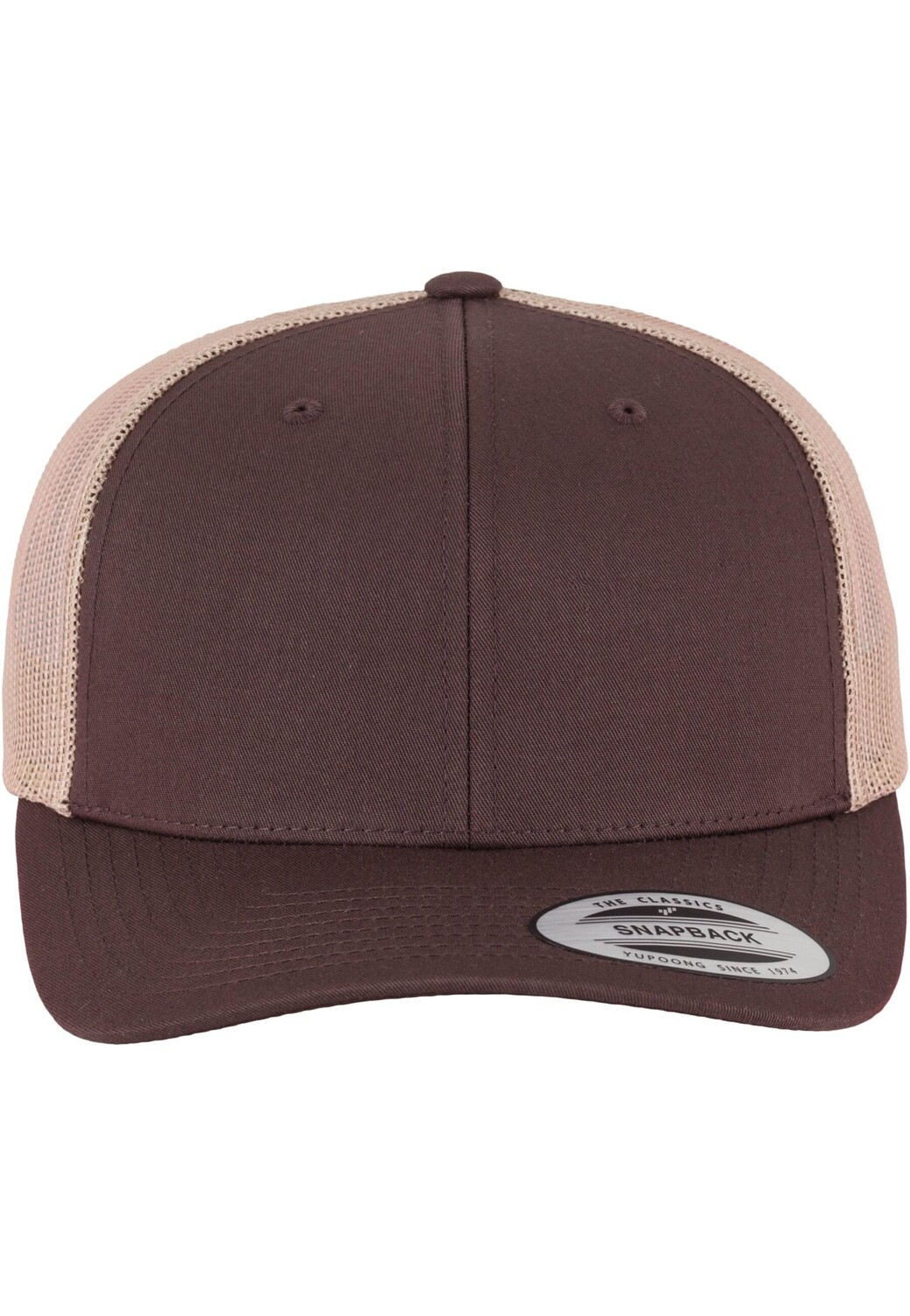 

Бейсболка Flexfit Trucker, цвет brn/khaki