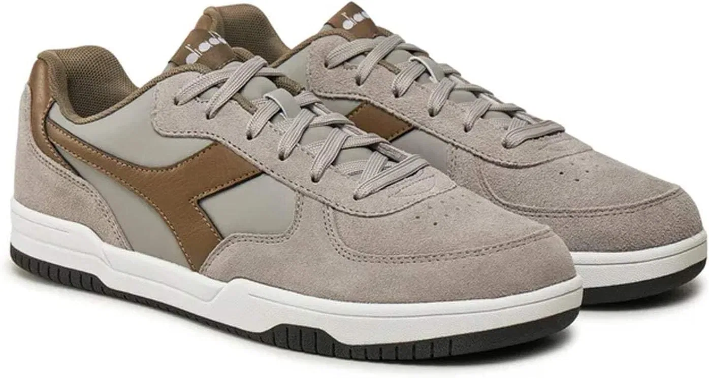 Гимнастические кроссовки Diadora Men's Raptor Low S, Gray — фото 2