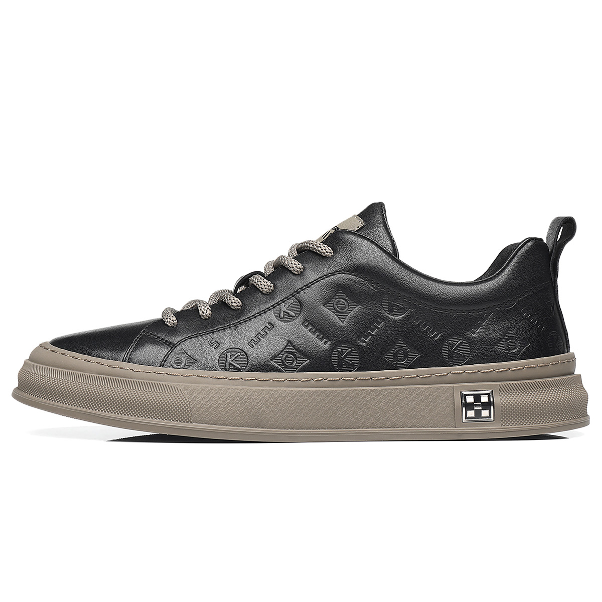 

Мужские скейтерские кеды ST&SAT Low Top, черные