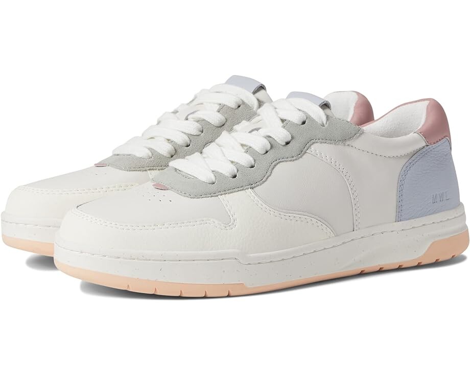 

Кроссовки Madewell Court Low-Top Sneakers in Pastel Colorblock, цвет Morning Mist Multi