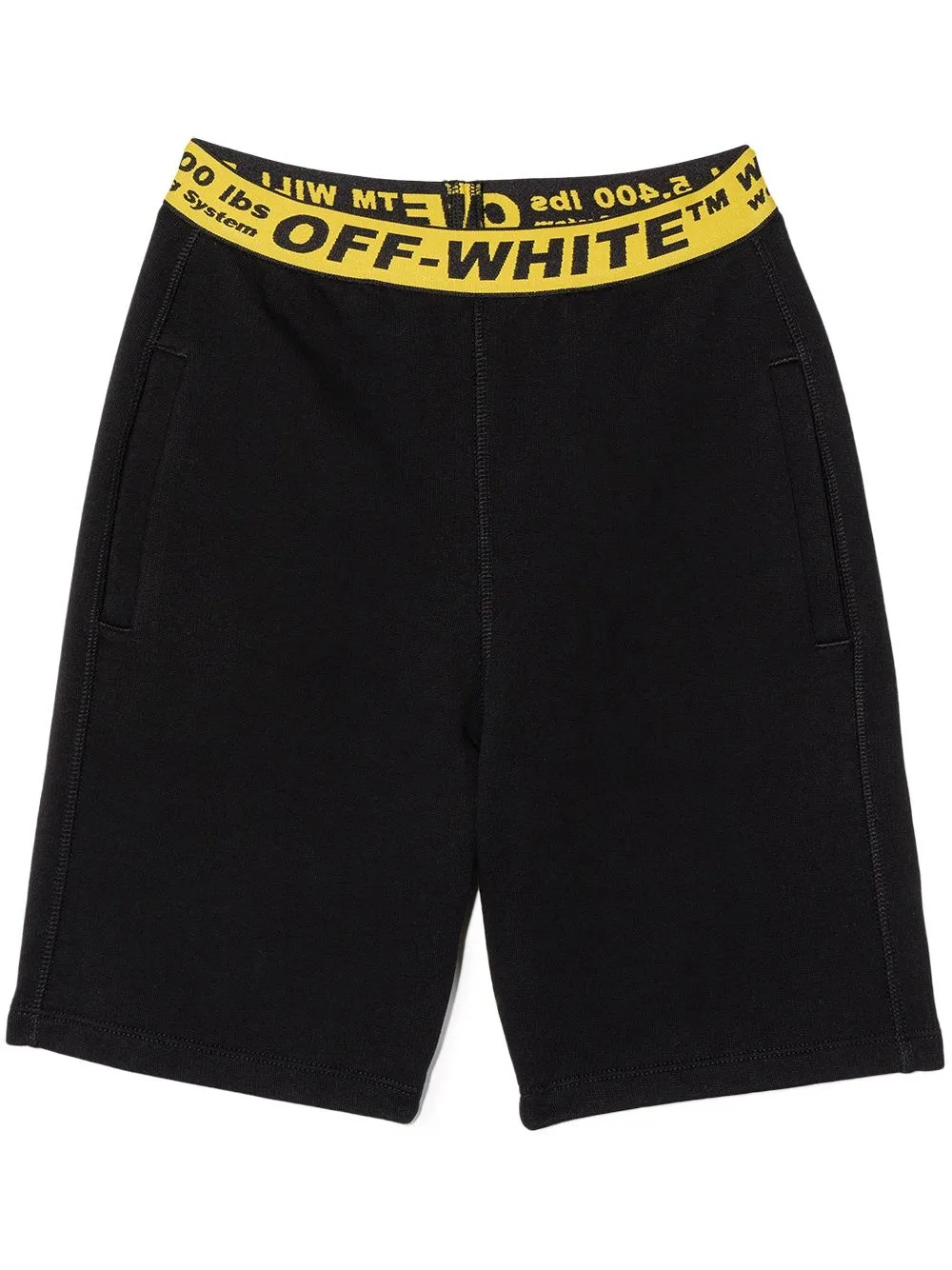 

Шорты с логотипом OFF-WHITE KIDS, черный
