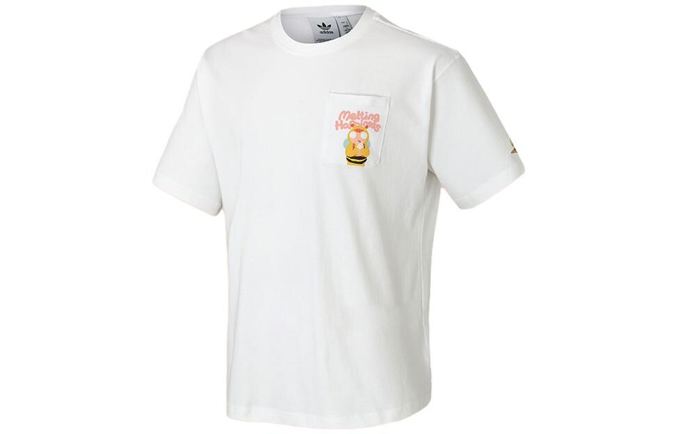 

Футболка Melting Sadness X Melting Sadness унисекс белая Adidas Originals, белый