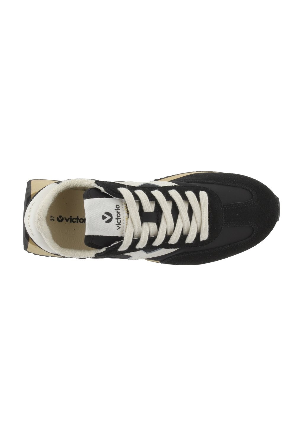 

Кроссовки на шнуровке Victoria Shoes, черный