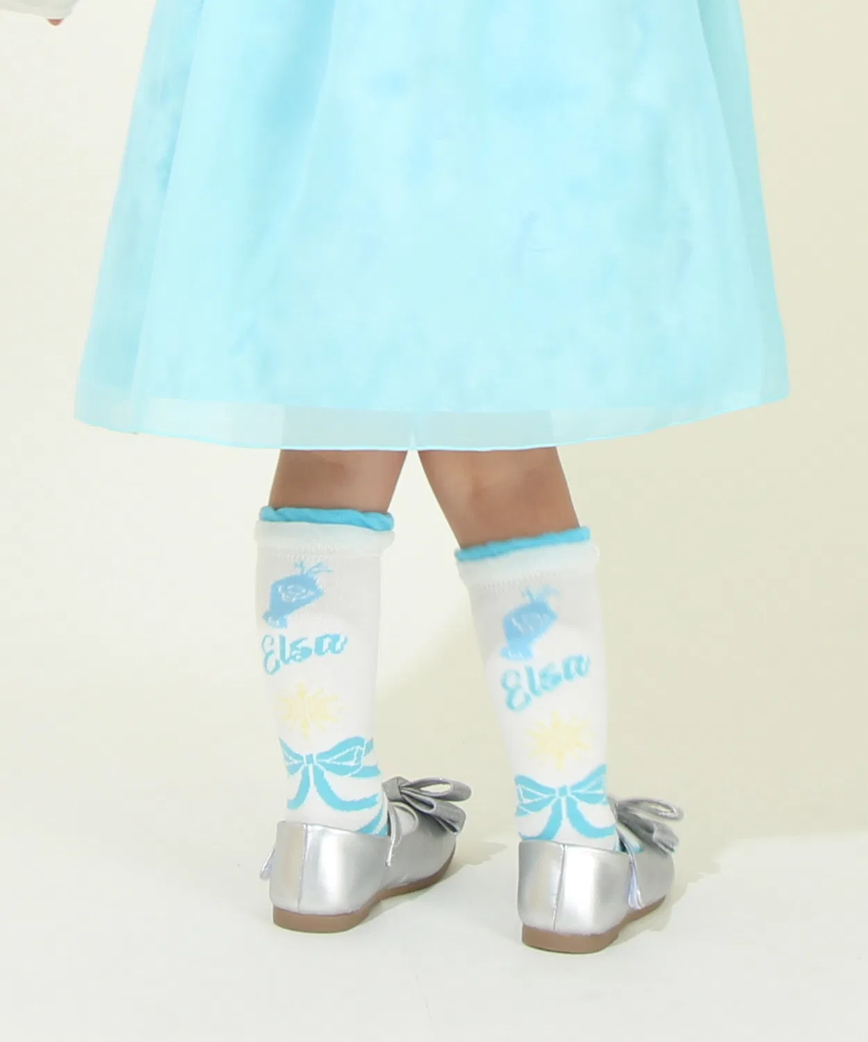 Носки высокие Disney Princess BABYDOLL, 13-16 см, голубой