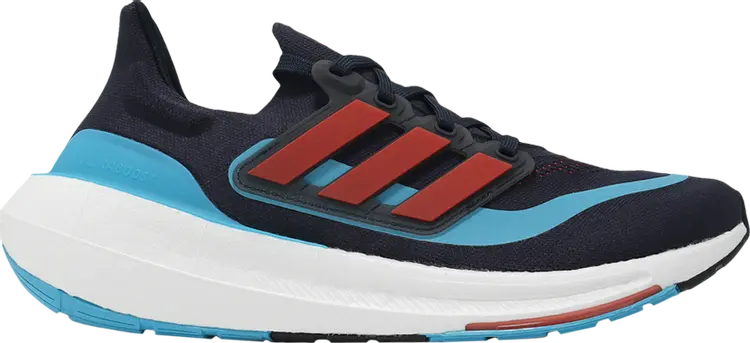 

Кроссовки UltraBoost Light 'Legend Ink Bright Red Cyan', синий