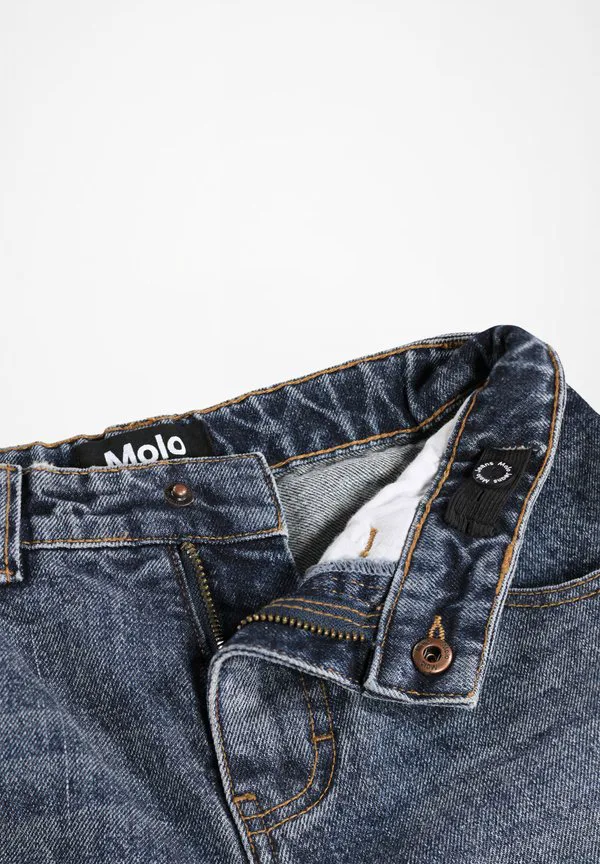 Джинсы alphie, джинсовые шорты Molo, Creased Indigo — фото 3