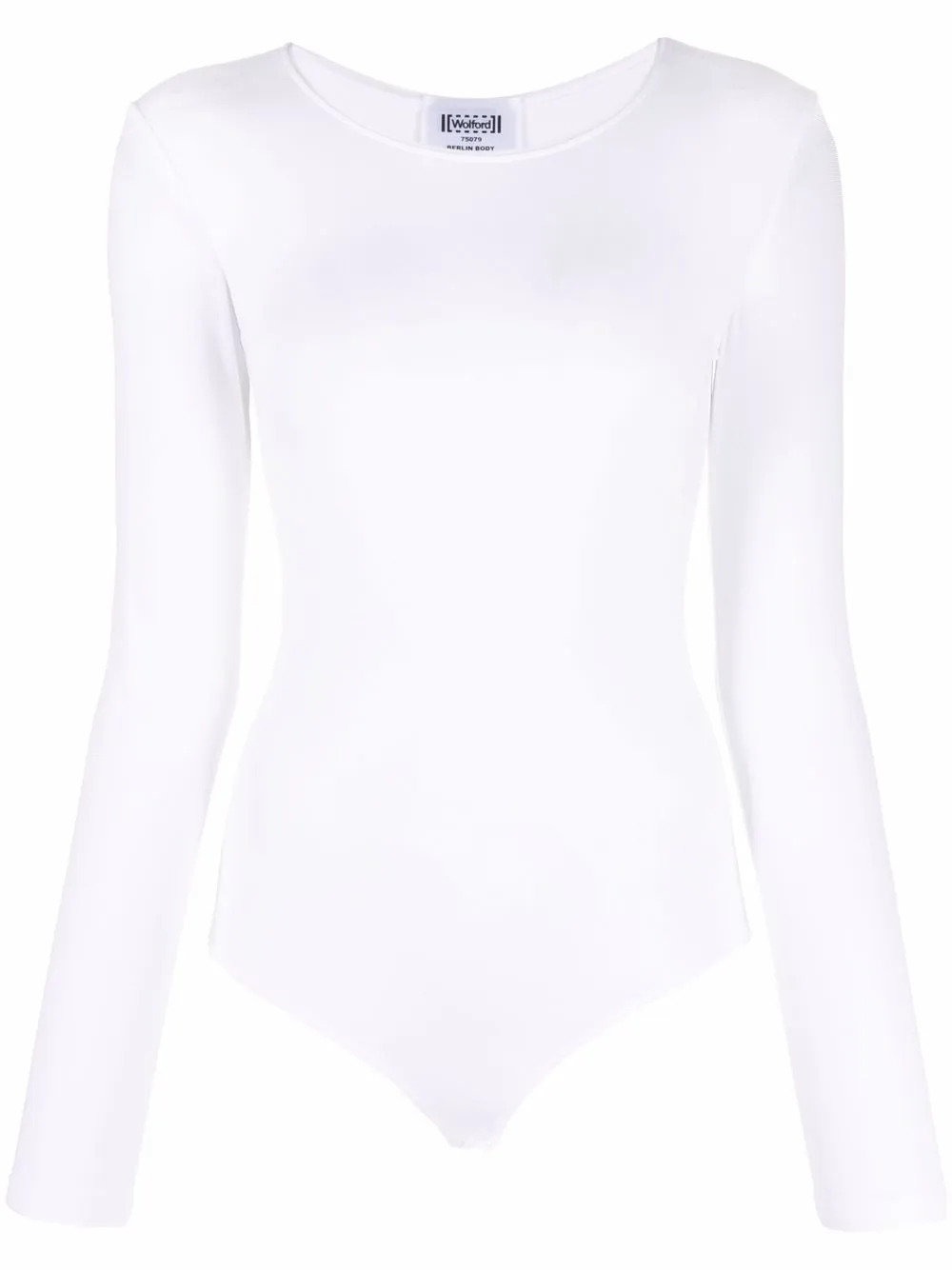 

Боди Berlin с длинными рукавами Wolford, белый