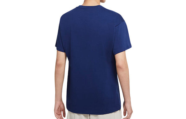 Футболка acg small logo casual short sleeve blue / red Nike, синий — фото 2