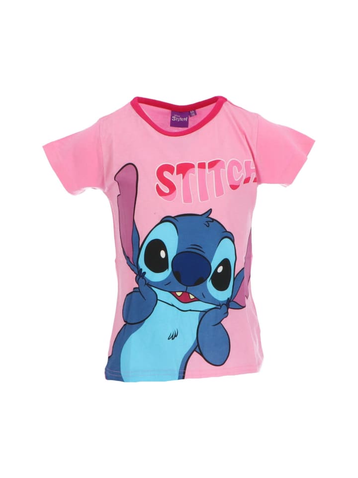 

Футболка Lilo & Stitch, розовый