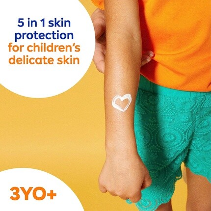 Солнцезащитный лосьон Sun Kids Protect And Care Spf 50+, 200 мл, Nivea — фото 3