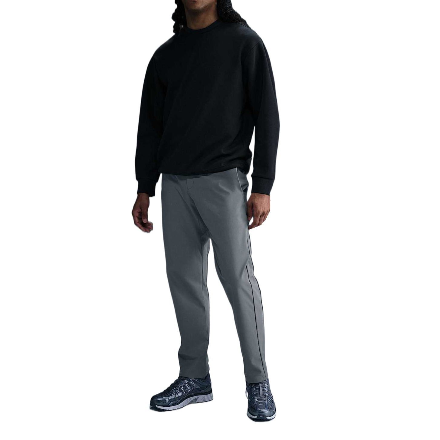 Мужские брюки PerfectStretch Dri FIT с 5 карманами Slim Fit Nike, серый/черный/бежевый — фото 3