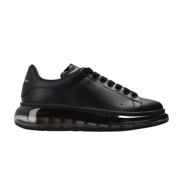 Кроссовки Alexander McQueen Alexander McQueen Wmns Oversized Sneaker 'Clear Sole - Black', черный