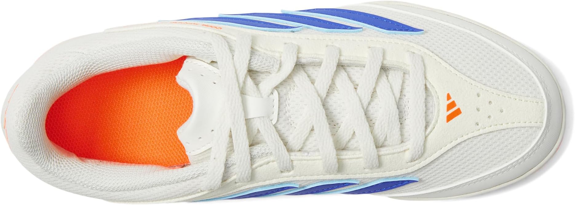 Кроссовки adidas Kids  Copa League Indoor Cleats, Off White/Lucid Blue/Signal Coral — фото 2