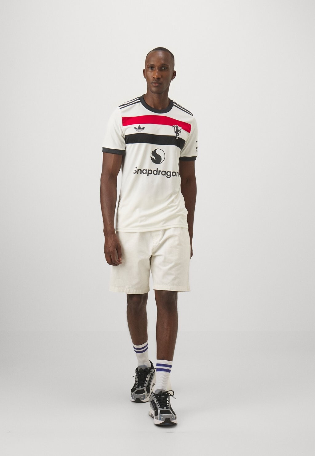 Футболка MANCHESTER UNITED 2024/2025 THIRD  adidas Performance, кремовый — фото 4