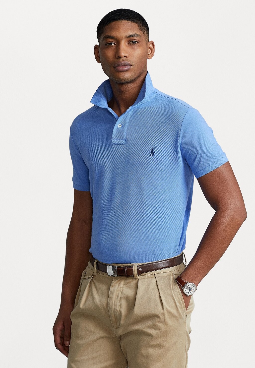

Рубашка-поло CUSTOM SLIM FIT Polo Ralph Lauren, Harbor Island синий