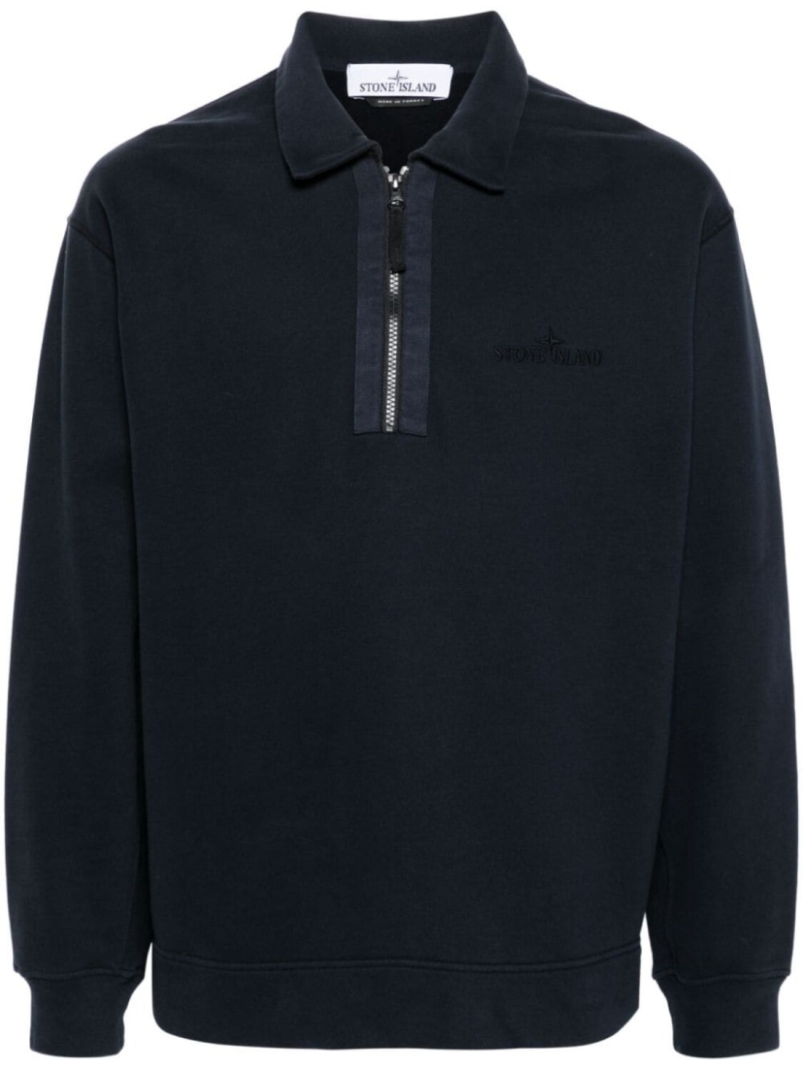 

Stone Island толстовка из органического хлопка, синий