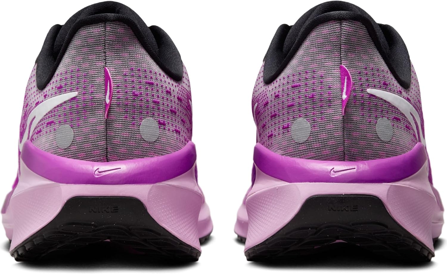 Мужские кроссовки для бега Nike Vomero 17, белый/черный/фиолетовый — фото 3