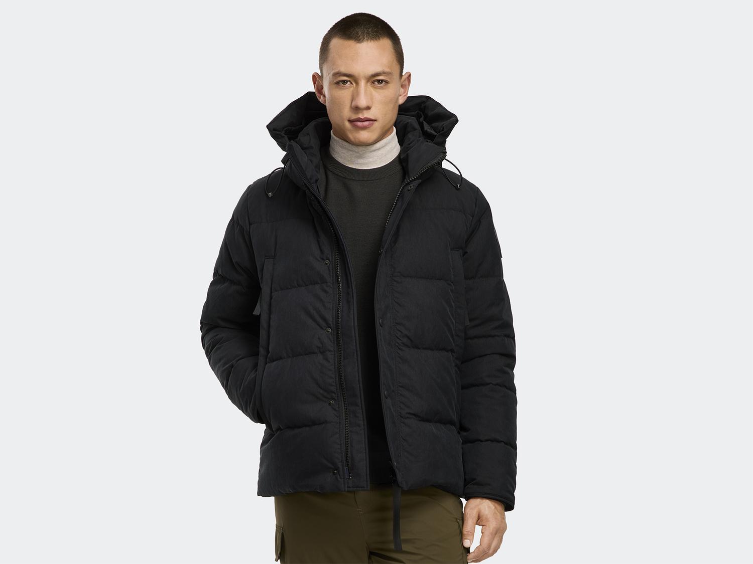 

Парка Canada Goose Wyndham Crinkle Cotton, черный