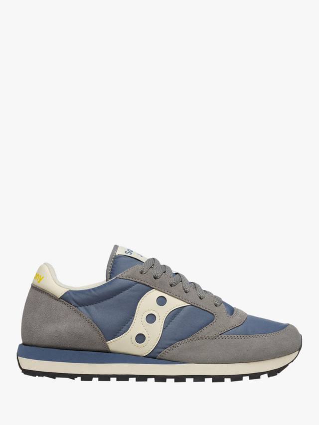 

Оригинальные кроссовки на шнуровке jazz Saucony, цвет Blue/Off White