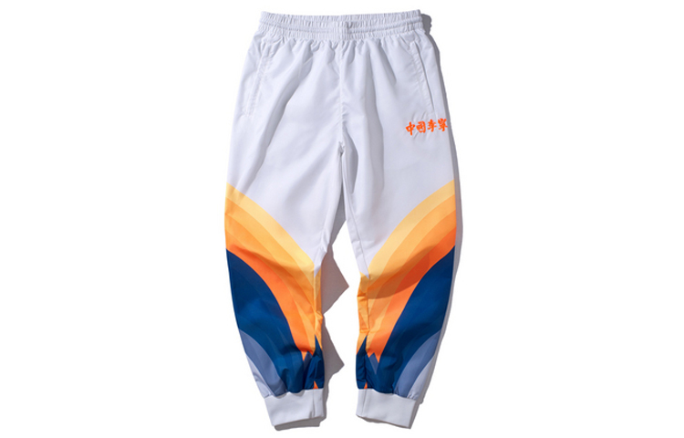 

LiNing Трикотажные спортивные штаны мужские белые